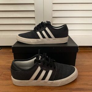 Adidas Black and White Sneakers